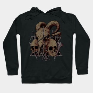 Ram Skull Hoodie